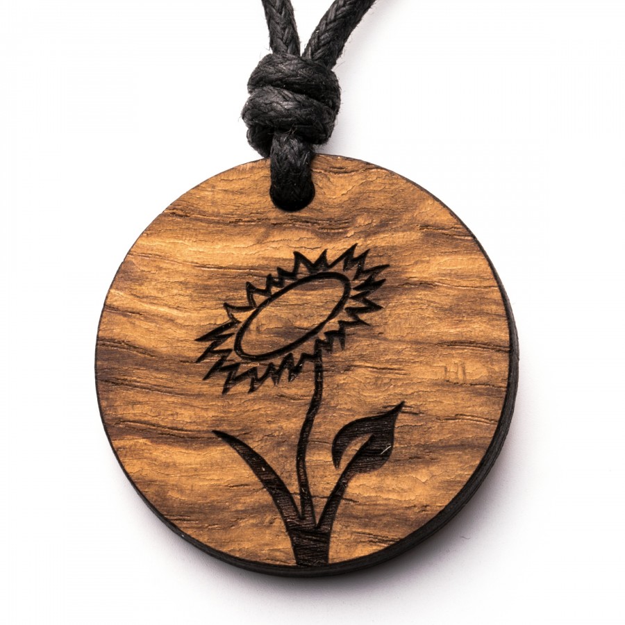 Veganblume  Holz Sonnenbrillen