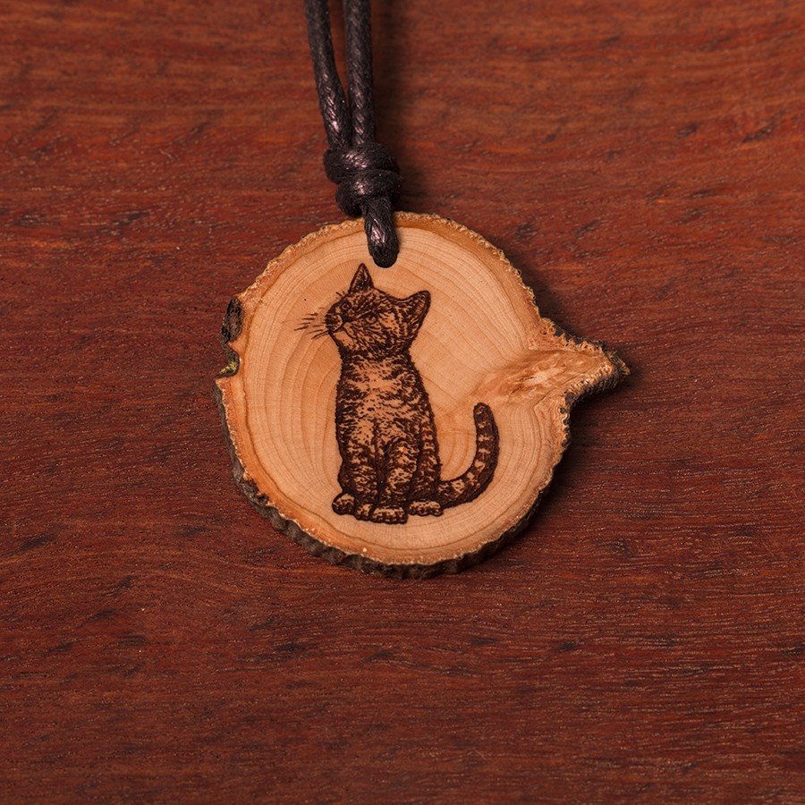 Katze  Holz Sonnenbrillen