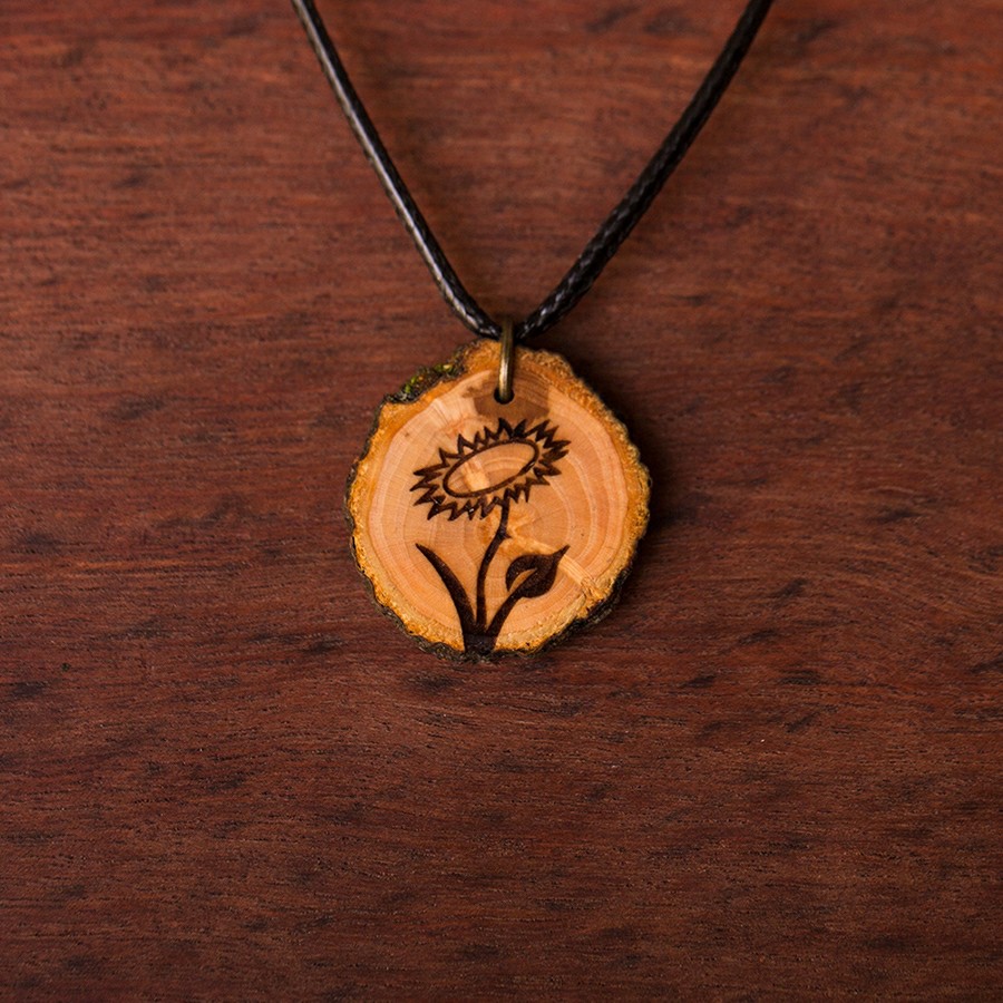 Vegan Blume  Holz Sonnenbrillen