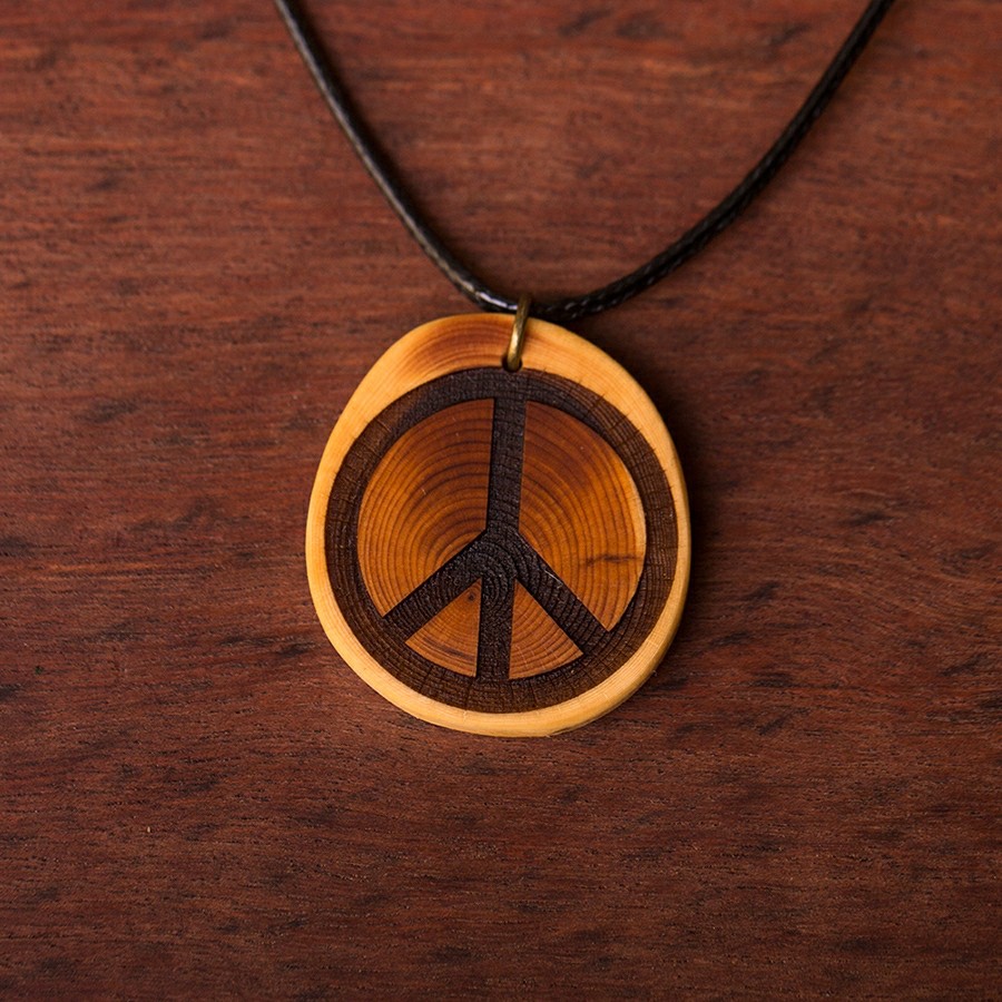 Peace  Holz Sonnenbrillen