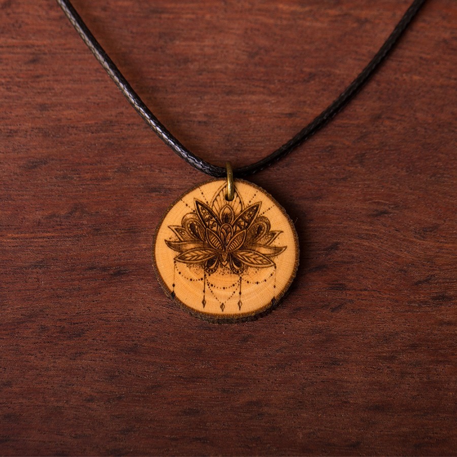 Lotus Flower  Holz Sonnenbrillen