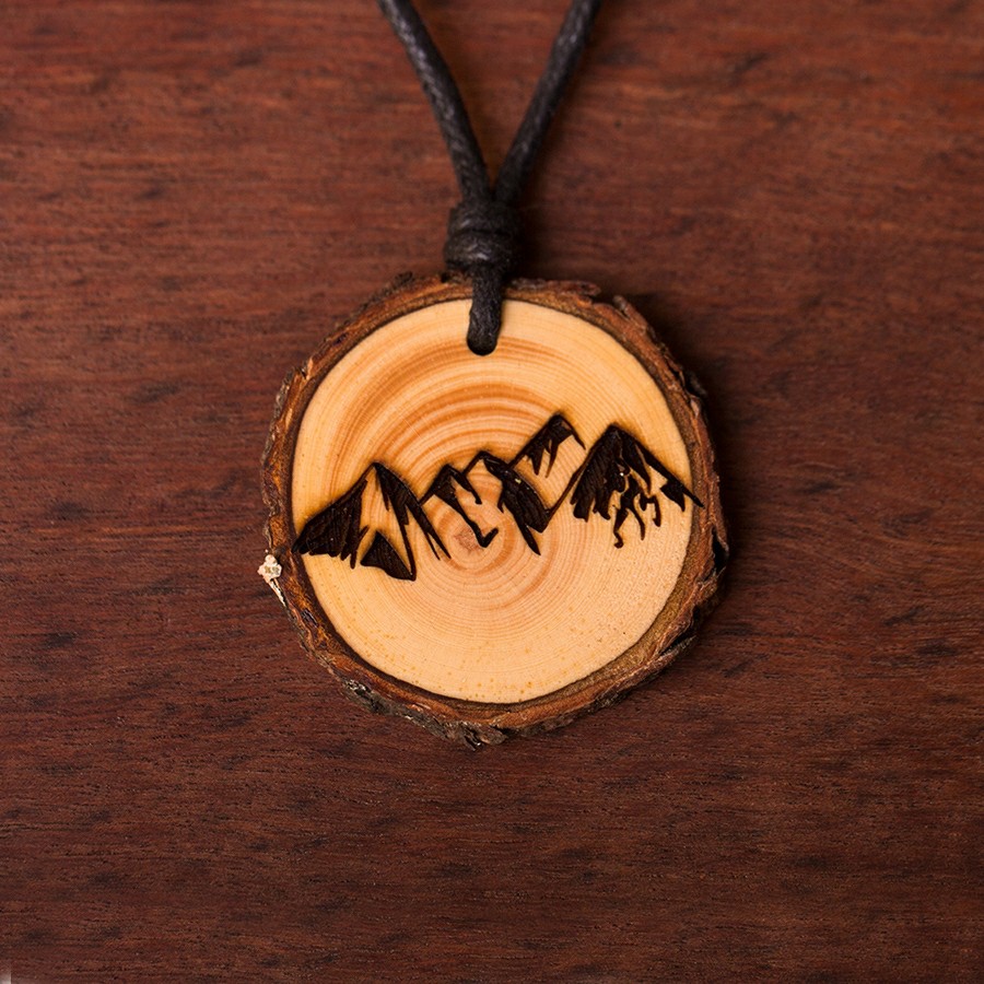 Berge 2  Holz Sonnenbrillen