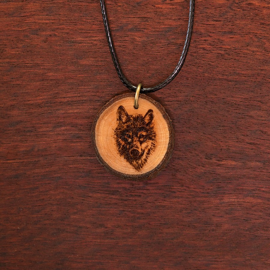 Wolf 2  Holz Sonnenbrillen