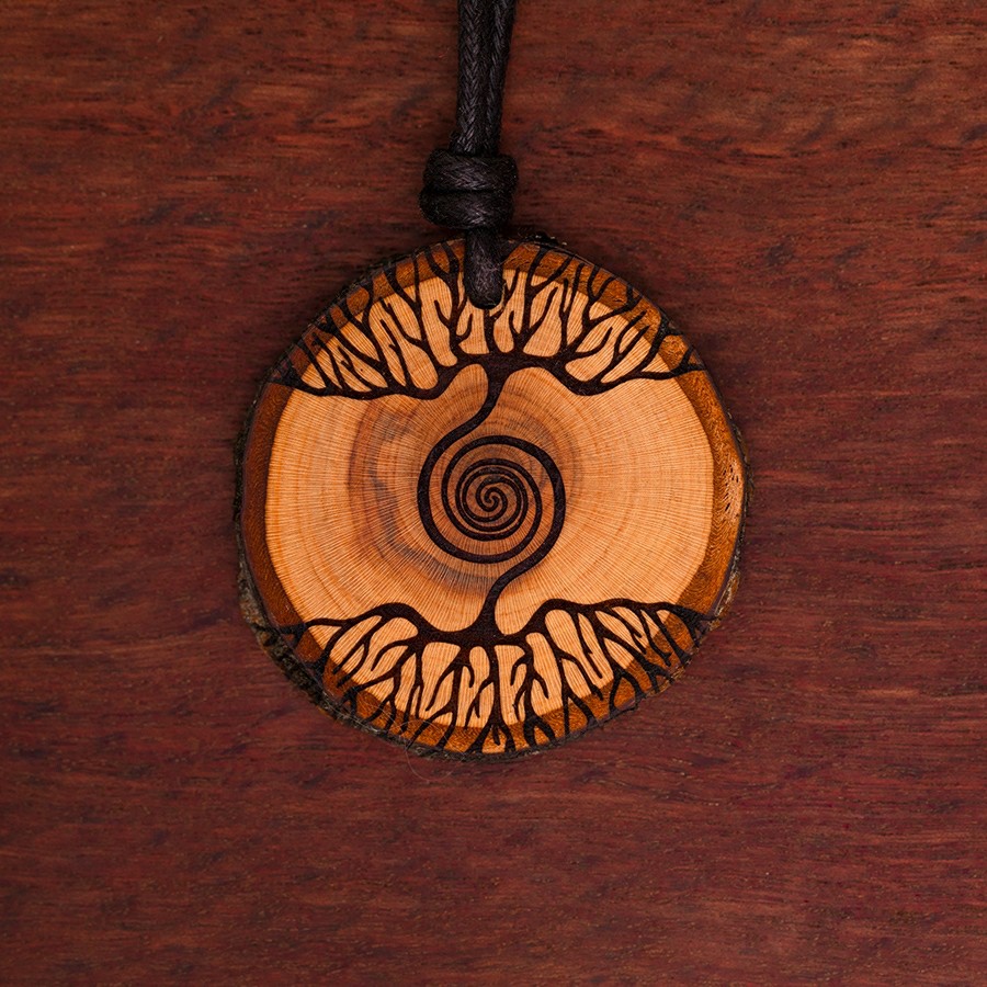 Baum Spirale  Holz Sonnenbrillen