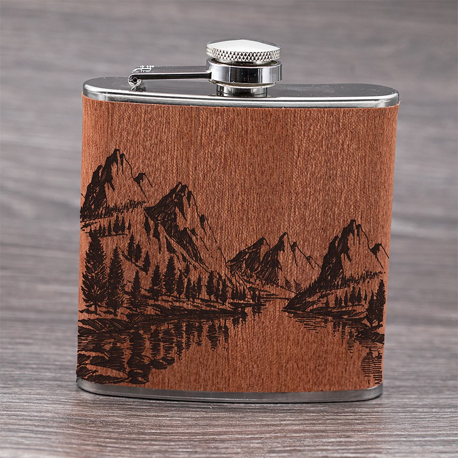 Berge und See Lifestyle Holz Sonnenbrillen