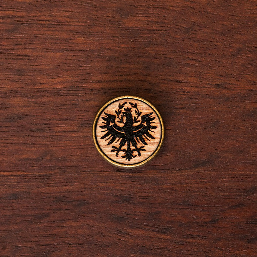 Tiroler Adler Schwarz  Holz Sonnenbrillen
