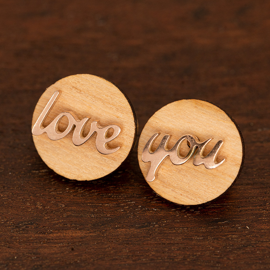 Love You  Holz Sonnenbrillen