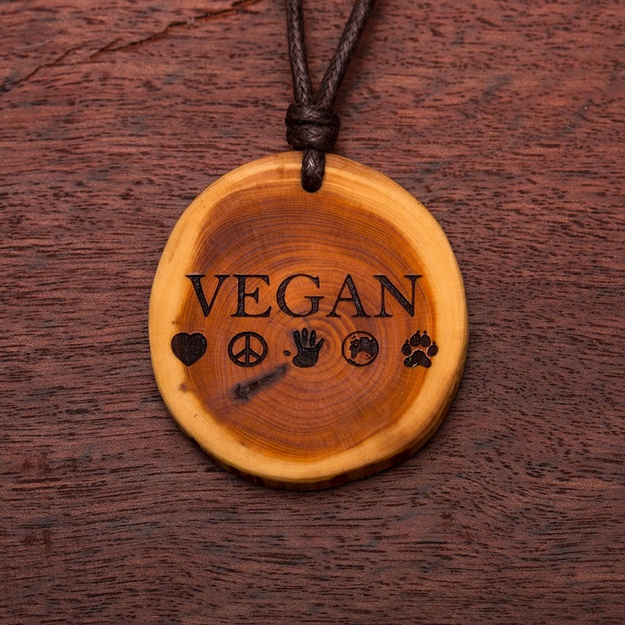 Vegan Symbole  Holz Sonnenbrillen